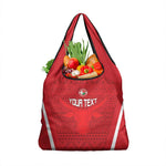 Custom Madagascar Football Grocery Bag Go Champions