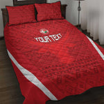 Custom Madagascar Football Quilt Bed Set Go Champions