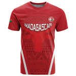 Custom Madagascar Football T shirt Go Champions