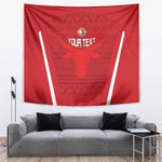 Custom Madagascar Football Tapestry Go Champions