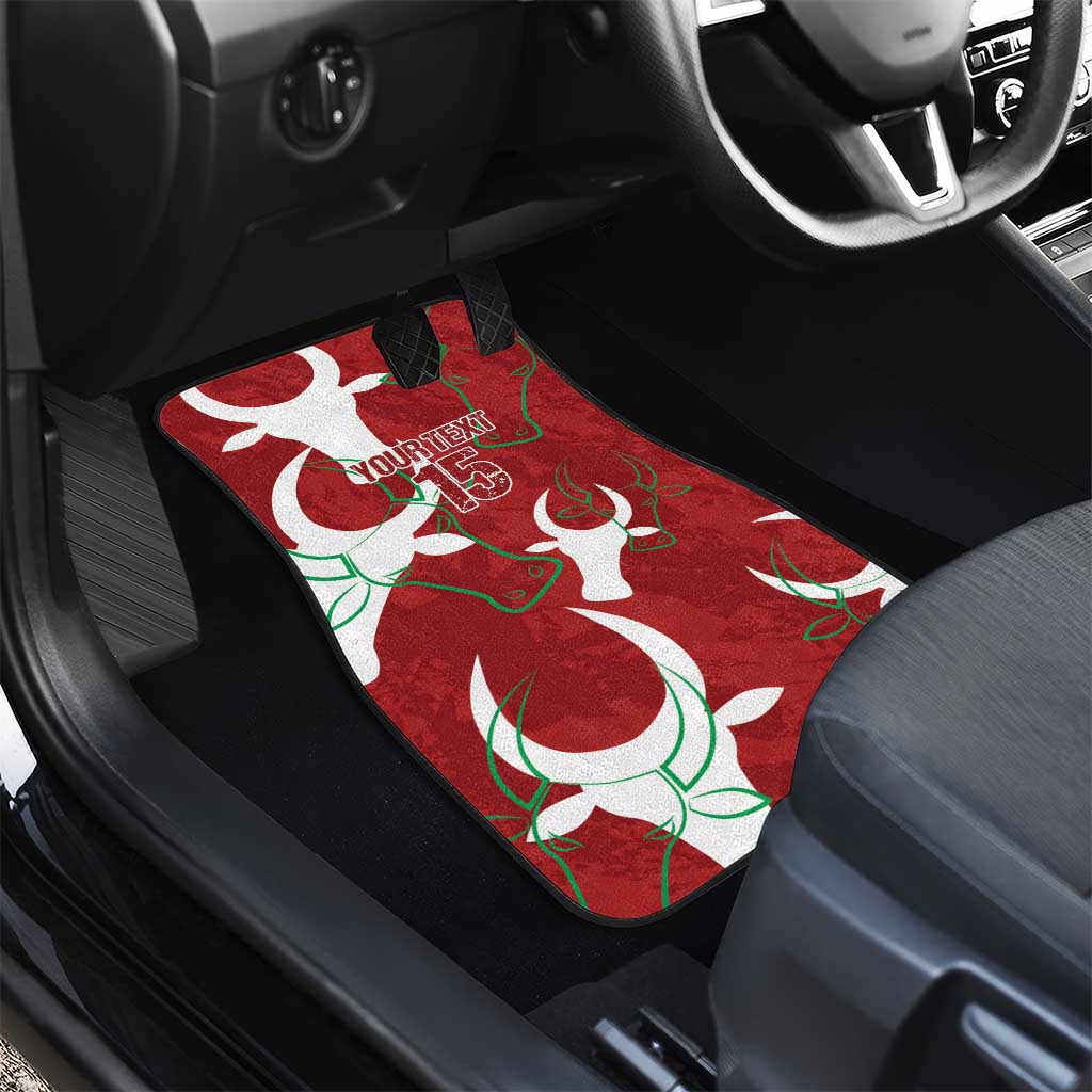 Custom Madagascar Football Car Mats Allez Barea