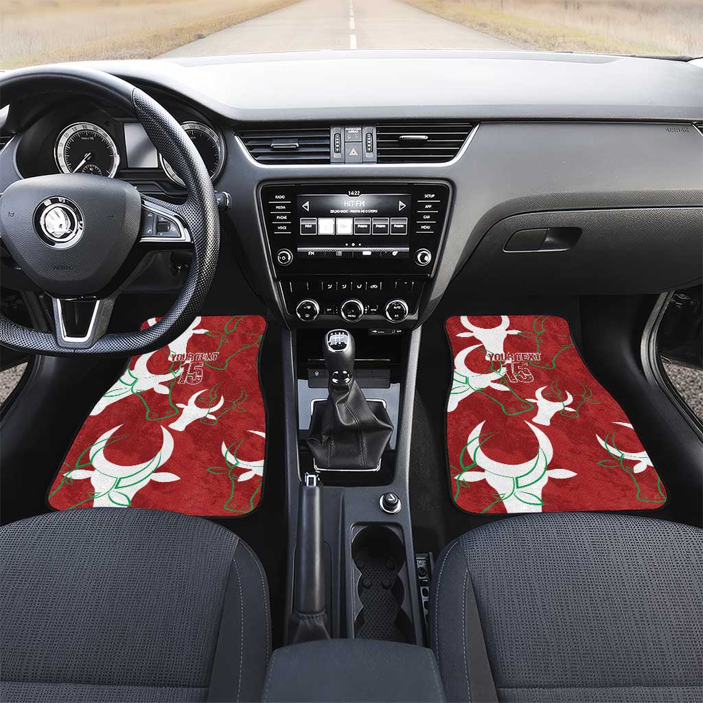 Custom Madagascar Football Car Mats Allez Barea