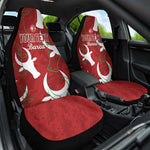 Custom Madagascar Football Car Seat Cover Allez Barea