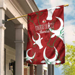 Custom Madagascar Football Garden Flag Allez Barea