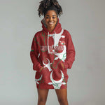 Custom Madagascar Football Hoodie Dress Allez Barea