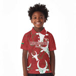 Custom Madagascar Football Kid Polo Shirt Allez Barea