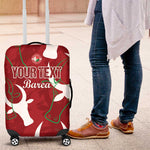 Custom Madagascar Football Luggage Cover Allez Barea