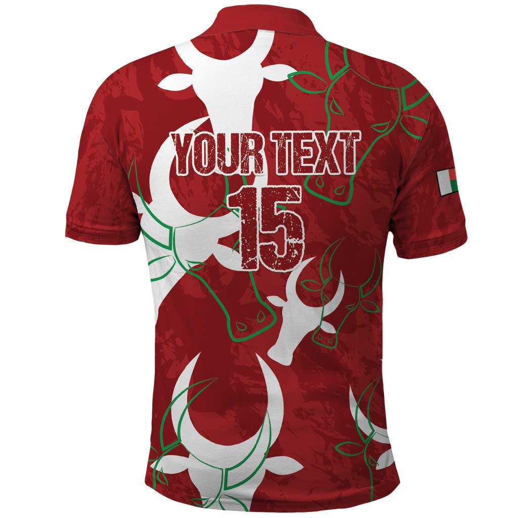 Custom Madagascar Football Polo Shirt Allez Barea