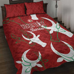 Custom Madagascar Football Quilt Bed Set Allez Barea
