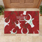 Custom Madagascar Football Rubber Doormat Allez Barea