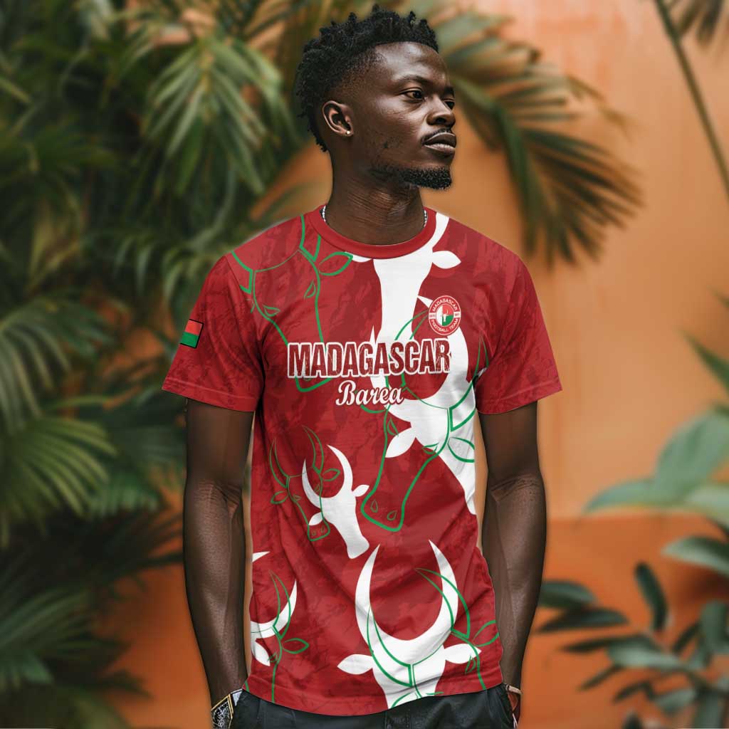 Custom Madagascar Football T shirt Allez Barea