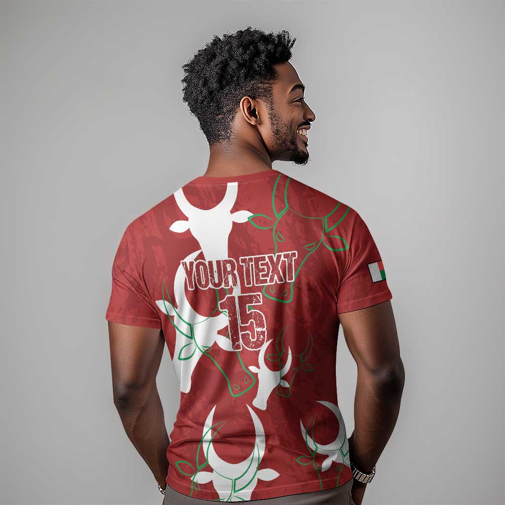 Custom Madagascar Football T shirt Allez Barea
