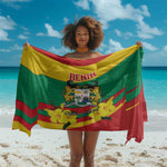 Happy Benin National Day Sarong Fraternite Justice Travail