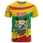 Personalized Happy Benin National Day T shirt Fraternite Justice Travail
