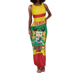 Personalized Happy Benin National Day Tank Maxi Dress Fraternite Justice Travail