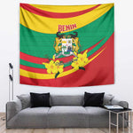 Happy Benin National Day Tapestry Fraternite Justice Travail