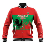 Personalized Angola Baseball Jacket UNITA Party Flag Style