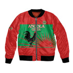 Personalized Angola Bomber Jacket UNITA Party Flag Style