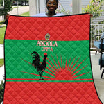 Angola Quilt UNITA Party Flag Style