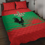 Angola Quilt Bed Set UNITA Party Flag Style