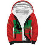 Personalized Angola Sherpa Hoodie UNITA Party Flag Style