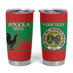 Personalized Angola Tumbler Cup UNITA Party Flag Style