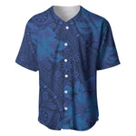 Afro Hibiscus Tropical Baseball Jersey ShweShwe African Pattern - African Pride