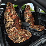 Afro Hibiscus Tropical Car Seat Cover African Pattern - African Pride