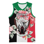 Personalized Afro Sudan Basketball Jersey Happy Independence Day - African Pride
