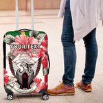 Personalized Afro Sudan Luggage Cover Happy Independence Day