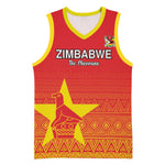 Custom Zimbabwe Cricket Basketball Jersey Go Champions - African Pride
