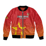 Custom Zimbabwe Cricket Bomber Jacket Go Champions