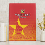 Custom Zimbabwe Cricket Canvas Wall Art Go Champions