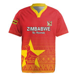 Custom Zimbabwe Cricket Rugby Jersey Go Champions