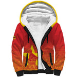 Custom Zimbabwe Cricket Sherpa Hoodie Go Champions