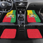 Personalised Afro Benin Car Mats Flag Style - African Pattern