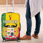 Personalised Afro Benin Luggage Cover Flag Style - African Pattern