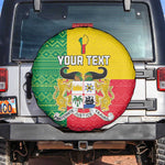Personalised Afro Benin Spare Tire Cover Flag Style - African Pattern