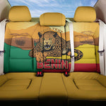 Personalised Afro Benin Leopard Back Car Seat Cover Stay True - Stay Wild