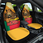 Personalised Afro Benin Leopard Car Seat Cover Stay True - Stay Wild