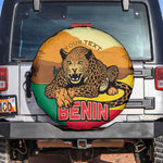 Personalised Afro Benin Leopard Spare Tire Cover Stay True - Stay Wild