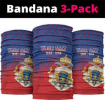 Personalized Anpi an Ayiti Neck Gaiter Imperial Coat Of Arms Flag Style LT15