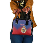 Personalized Anpi an Ayiti Shoulder Handbag Imperial Coat Of Arms Flag Style