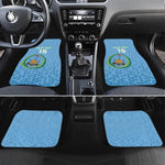 Custom Djibouti Football Car Mats Go Champions