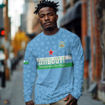 Custom Djibouti Football Long Sleeve Shirt Go Champions
