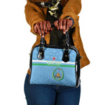 Custom Djibouti Football Shoulder Handbag Go Champions