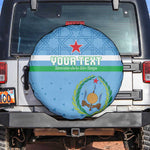Custom Djibouti Football Spare Tire Cover Go Champions