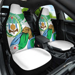 Personalized Happy Djibouti Car Seat Cover Independence Day
