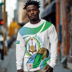 Personalized Happy Djibouti Long Sleeve Shirt Independence Day
