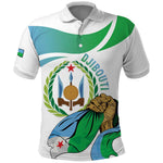Personalized Happy Djibouti Polo Shirt Independence Day